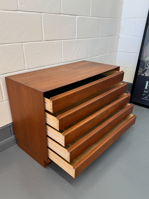Danish Teak Chest of Drawers, 1960s