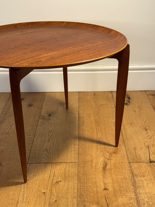 Teak Tray Table by Willumsen & Engholm for Fritz Hansen, Denmark, 1950s