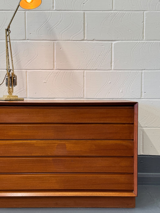 Danish Teak Chest of Drawers, 1960s