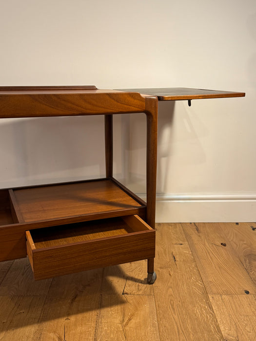 Midcentury Drinks Trolley by Ib Kofod-Larsen for G-Plan (Danish Range), c.1960s