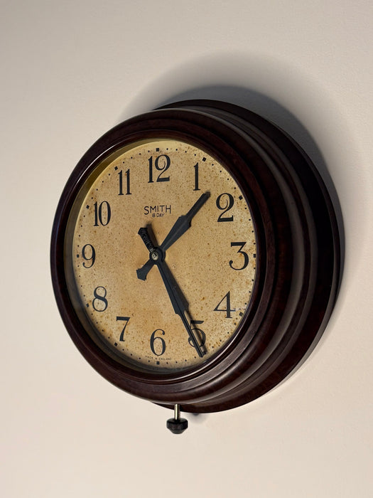 Smiths "8 Day" Bakelite Wall Clock