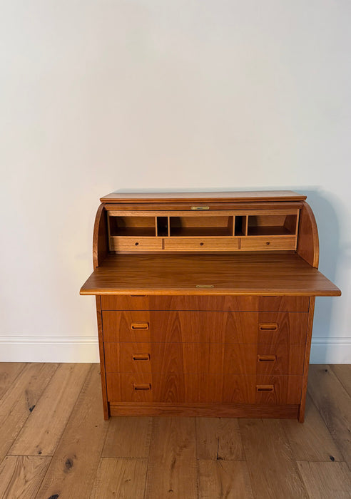 Roll-Top Bureau by Egon Østergaard for Svensk Mobelindustri