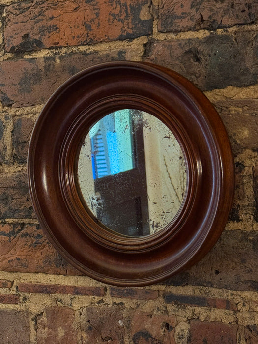 Pair of 19th Century Framed Walnut Wall Mirrors