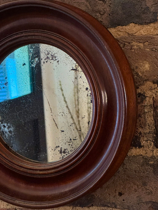 Pair of 19th Century Framed Walnut Wall Mirrors