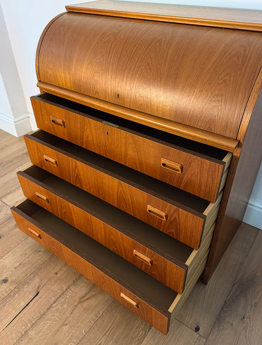 Roll-Top Bureau by Egon Østergaard for Svensk Mobelindustri