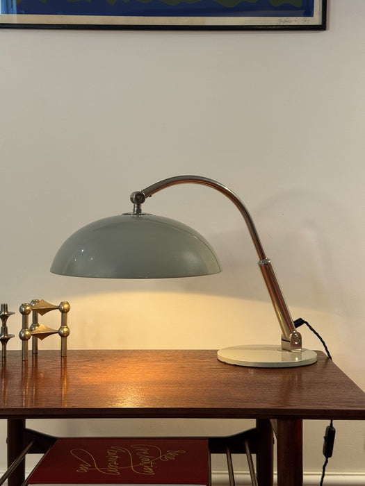 Model 144 Desk Lamp by H. Busquet for Hala, c.1950s
