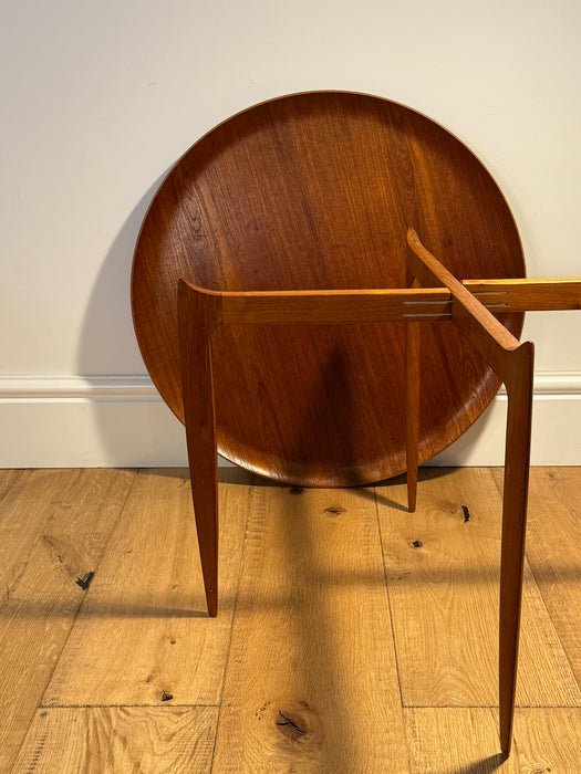 Teak Tray Table by Willumsen & Engholm for Fritz Hansen, Denmark, 1950s