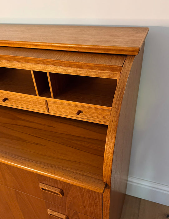 Roll-Top Bureau by Egon Østergaard for Svensk Mobelindustri