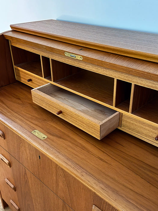 Roll-Top Bureau by Egon Østergaard for Svensk Mobelindustri