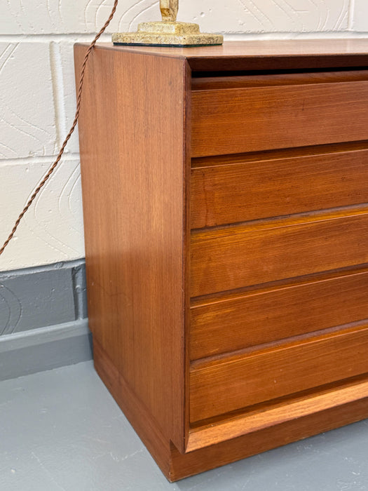 Danish Teak Chest of Drawers, 1960s
