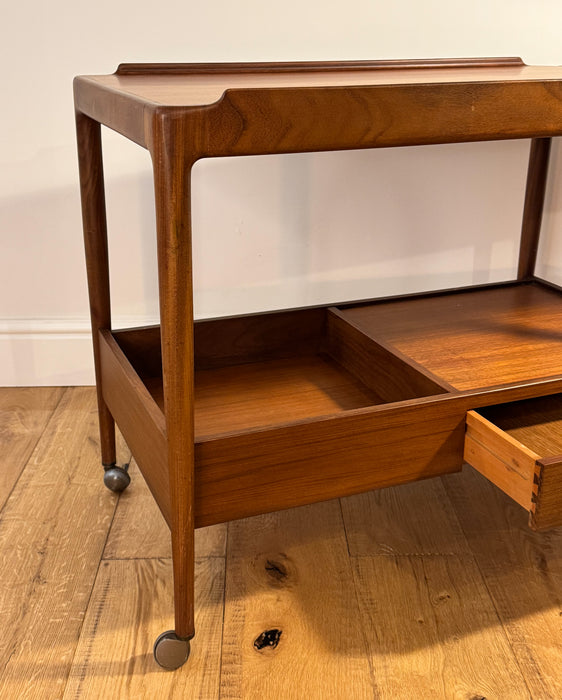 Midcentury Drinks Trolley by Ib Kofod-Larsen for G-Plan (Danish Range), c.1960s