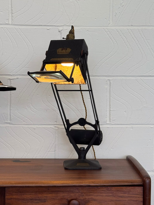 Early Hadrill & Horstmann Pluslite Industrial Task Lamp