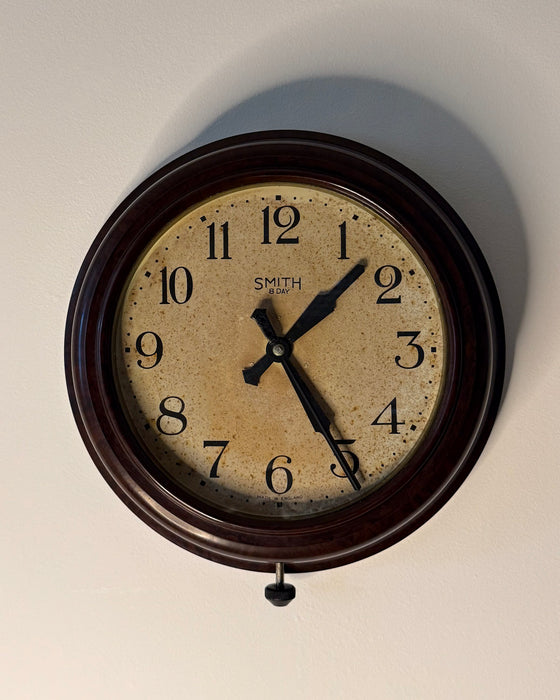 Smiths "8 Day" Bakelite Wall Clock