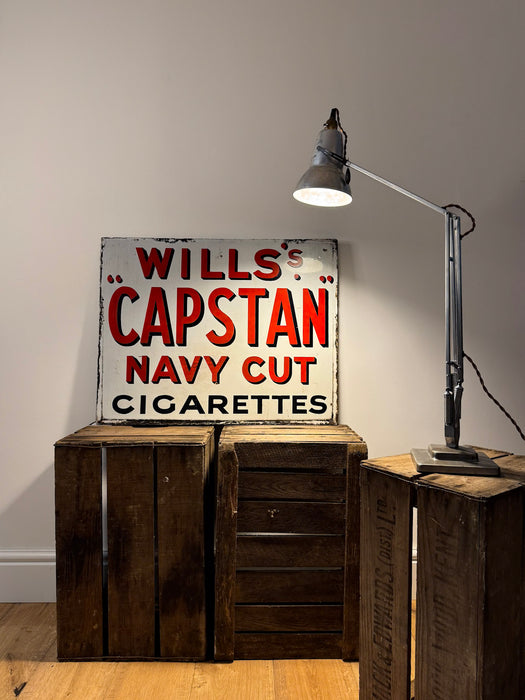 Original Will's Cigarettes Enamel Sign