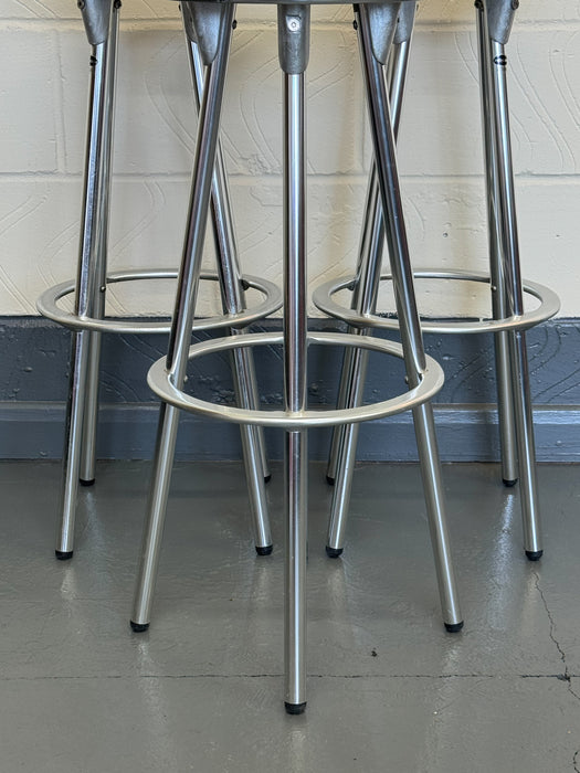 Trio of Indecasa Bar Stools by Joan Casas Ortinez, Spain, c.1980s