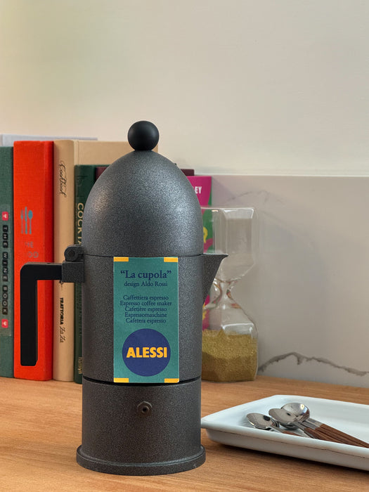 Vintage 1980s Alessi “La Cupola” Espresso Maker by Aldo Rossi – 3 Cup