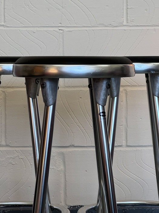 Trio of Indecasa Bar Stools by Joan Casas Ortinez, Spain, c.1980s