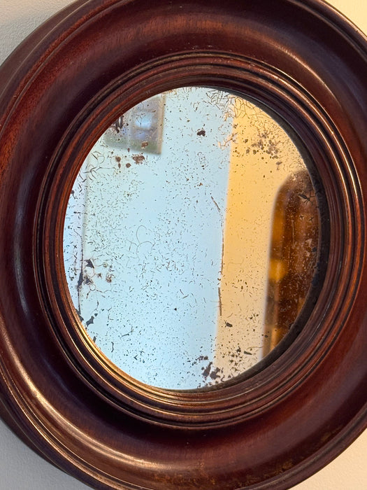 Pair of 19th Century Framed Walnut Wall Mirrors