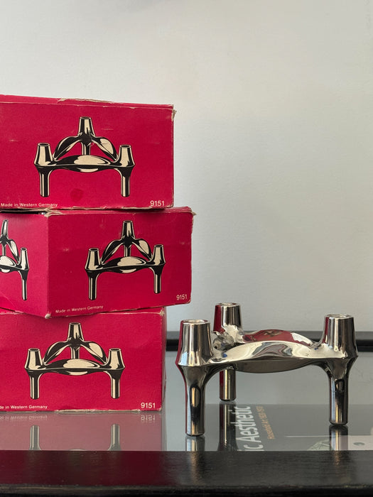 Original Stoff Nagel BMF Combi Candleholders - Boxed