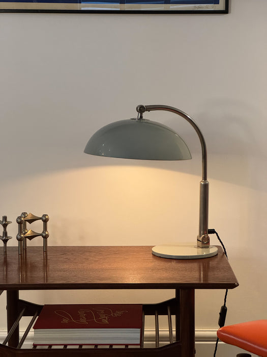 Model 144 Desk Lamp by H. Busquet for Hala, c.1950s
