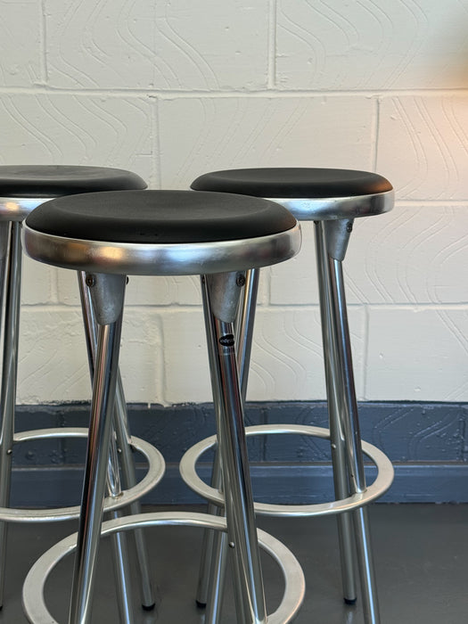 Trio of Indecasa Bar Stools by Joan Casas Ortinez, Spain, c.1980s