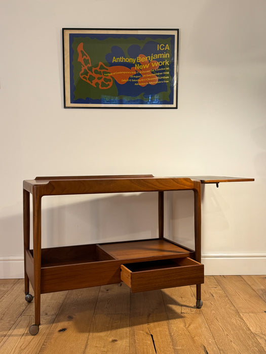 Midcentury Drinks Trolley by Ib Kofod-Larsen for G-Plan (Danish Range), c.1960s
