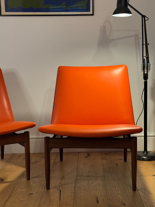 Pair of Television Chairs by Kofod Larsen for G-Plan (Danish Range)