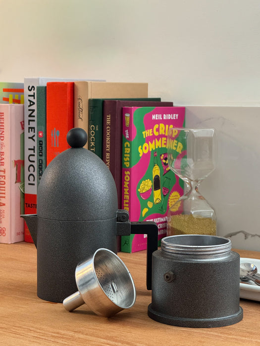 Vintage 1980s Alessi “La Cupola” Espresso Maker by Aldo Rossi – 3 Cup