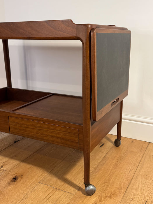 Midcentury Drinks Trolley by Ib Kofod-Larsen for G-Plan (Danish Range), c.1960s