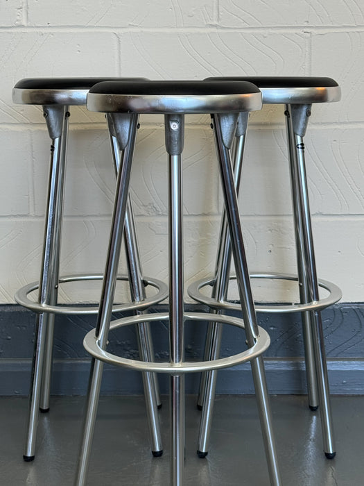 Trio of Indecasa Bar Stools by Joan Casas Ortinez, Spain, c.1980s