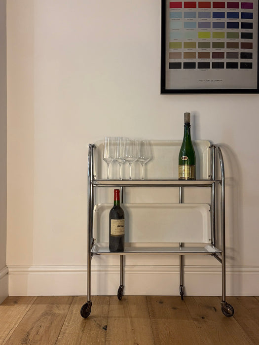 Gerlinol 'Dinett" Folding Serving Trolley