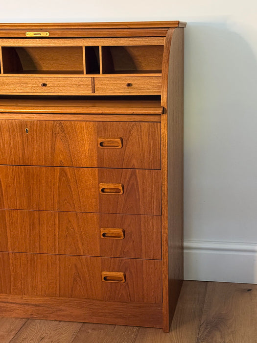 Roll-Top Bureau by Egon Østergaard for Svensk Mobelindustri