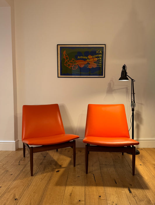 Pair of Television Chairs by Kofod Larsen for G-Plan (Danish Range)