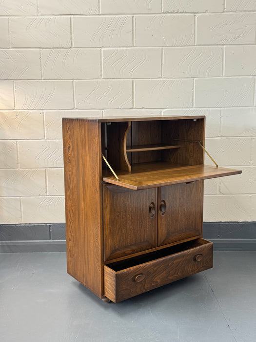 Ercol Windsor Model 469 Serving / Drinks Cabinet, c.1970s
