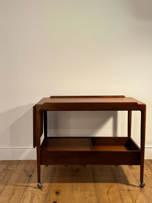 Midcentury Drinks Trolley by Ib Kofod-Larsen for G-Plan (Danish Range), c.1960s