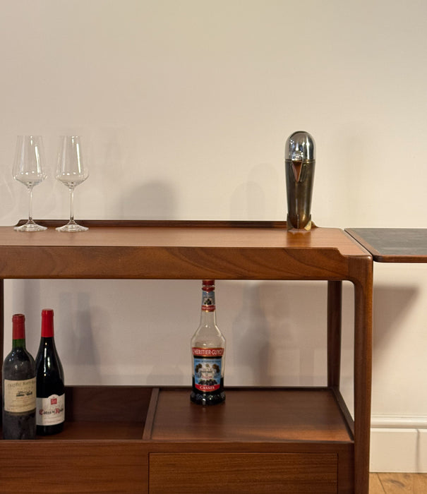 Midcentury Drinks Trolley by Ib Kofod-Larsen for G-Plan (Danish Range), c.1960s