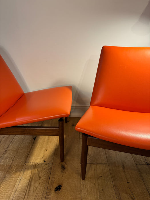 Pair of Television Chairs by Kofod Larsen for G-Plan (Danish Range)