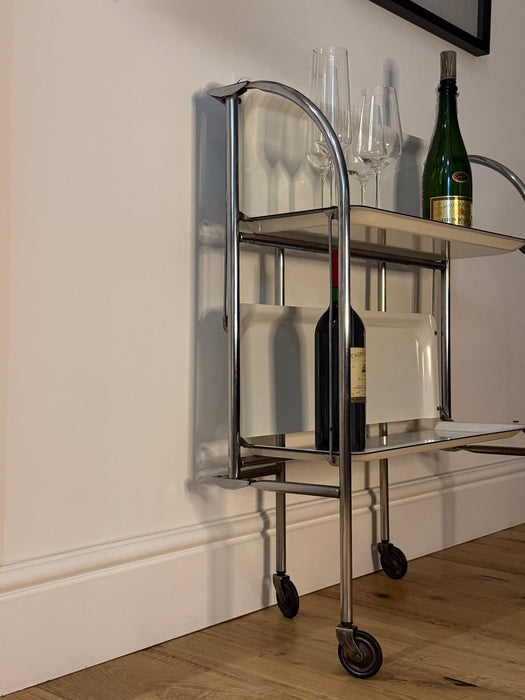 Gerlinol 'Dinett" Folding Serving Trolley
