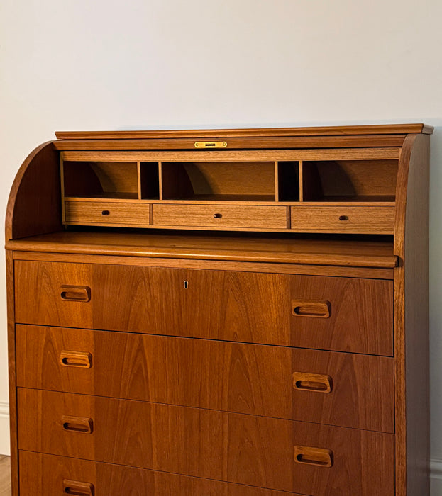 Roll-Top Bureau by Egon Østergaard for Svensk Mobelindustri