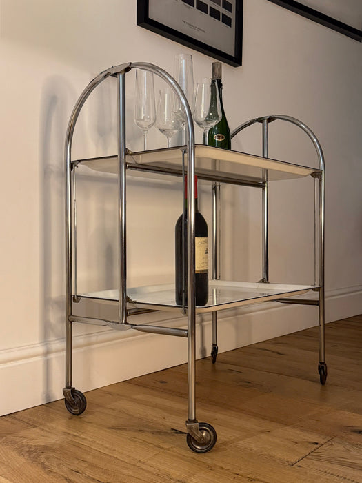 Gerlinol 'Dinett" Folding Serving Trolley