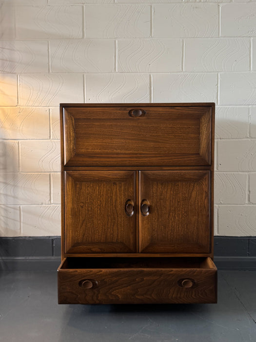 Ercol Windsor Model 469 Serving / Drinks Cabinet, c.1970s