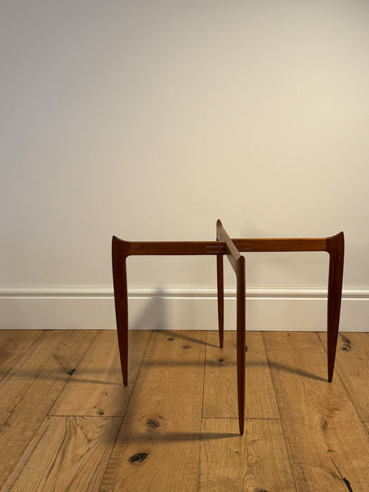 Teak Tray Table by Willumsen & Engholm for Fritz Hansen, Denmark, 1950s