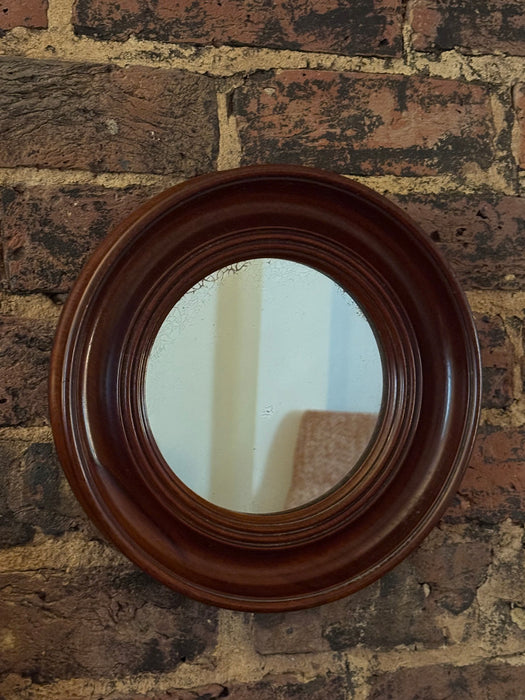 Pair of 19th Century Framed Walnut Wall Mirrors