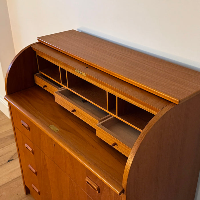 Roll-Top Bureau by Egon Østergaard for Svensk Mobelindustri