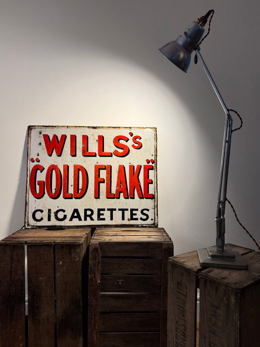 Original Will's Cigarettes Enamel Sign