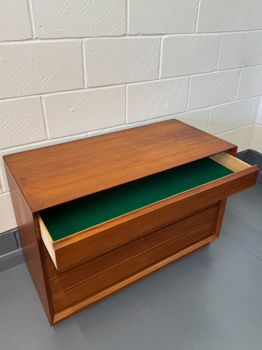 Danish Teak Chest of Drawers, 1960s