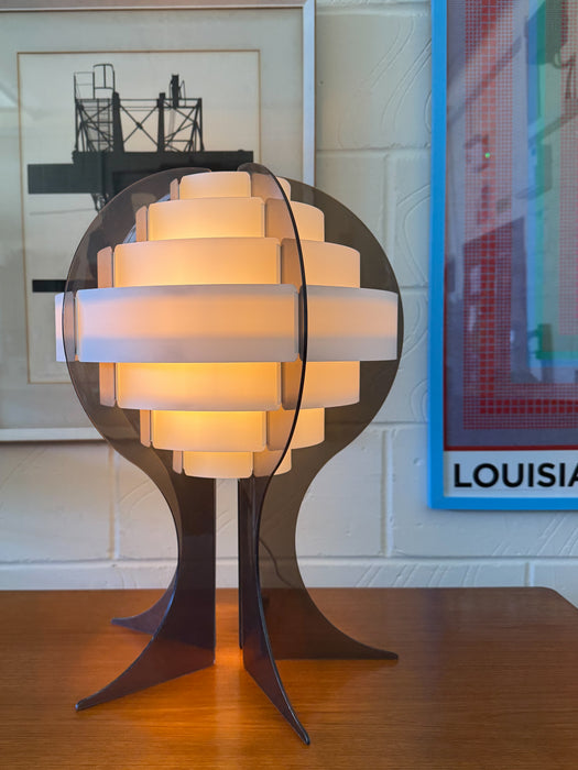 Strips Table Lamp by Preben Jacobsen & Flemming Brylle, Denmark 1960s