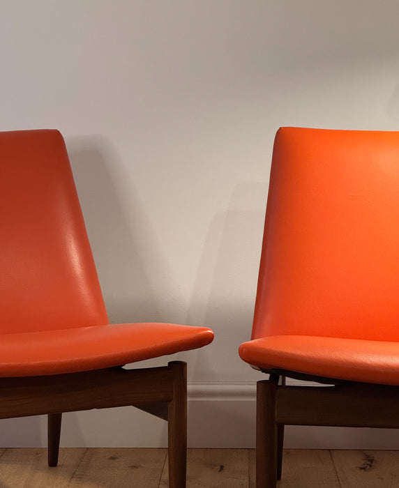 Pair of Television Chairs by Kofod Larsen for G-Plan (Danish Range)