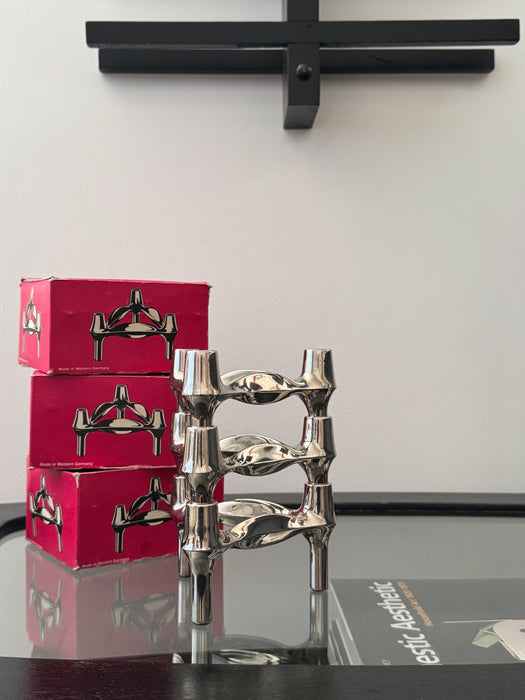 Original Stoff Nagel BMF Combi Candleholders - Boxed