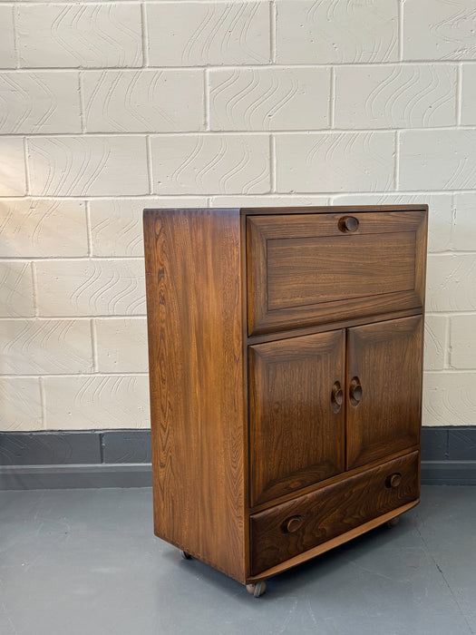 Ercol Windsor Model 469 Serving / Drinks Cabinet, c.1970s